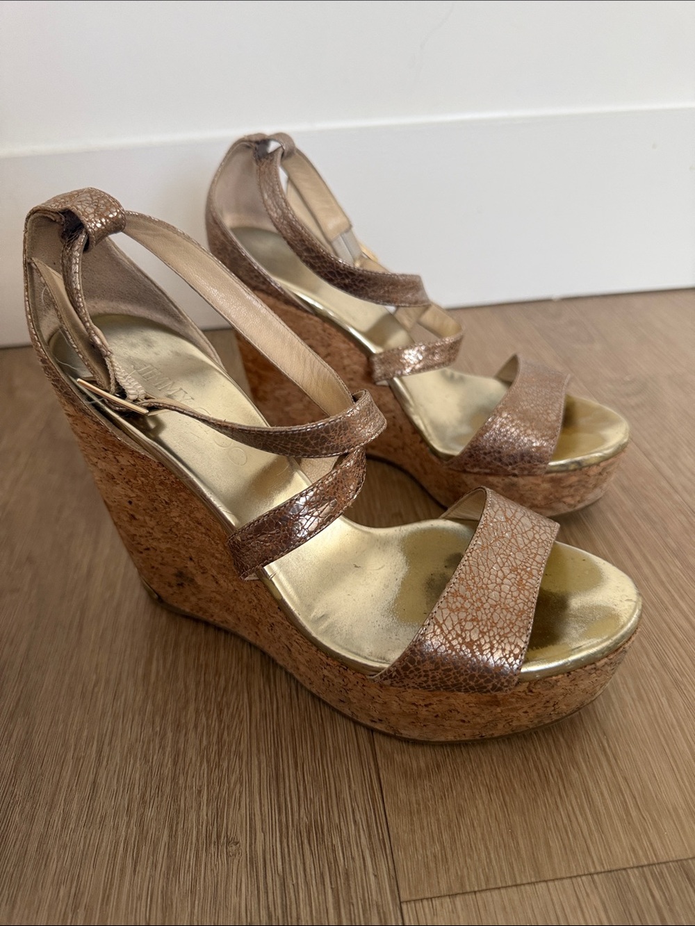 Jimmy Choo Wedge Sandals Portia - Picture 5 of 5